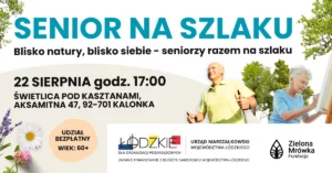 Senior na szlaku 22 sierpnia wydarzenie facebook