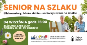 Senior na szlaku 4 września wydarzenie facebook
